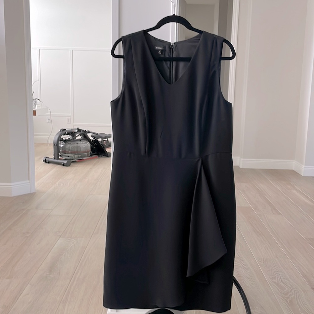 Talbots black sleeveless dress